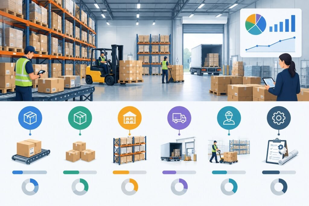 3PL pricing models comparison for per order per item storage and receiving fees
